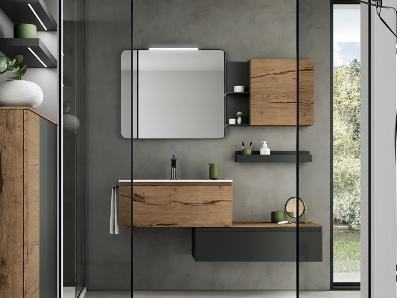 Mobile da Bagno sospeso Thai 303 di Rab Arredobagno