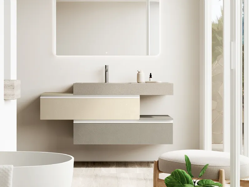 Mobile da Bagno sospeso Thai 410 di Rab Arredobagno