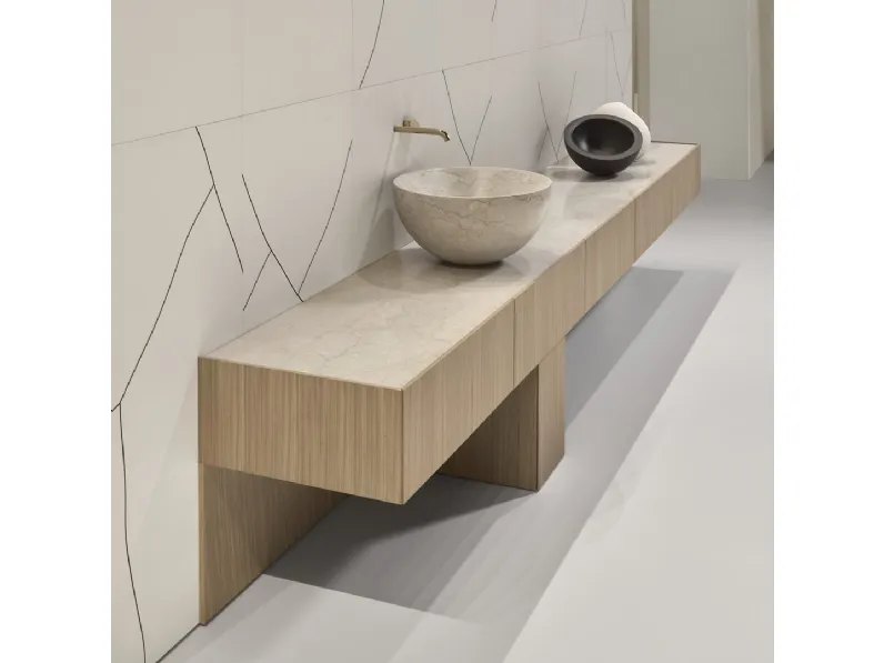 Mobile da Bagno a terra Trilite di Antoniolupi
