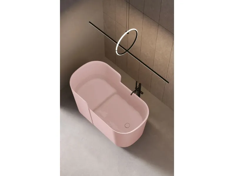 Vasca da Bagno freestanding Trinity in Aquatek Light di Disenia