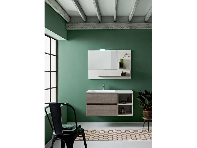 Mobile da Bagno sospeso Tris 03 di Kios