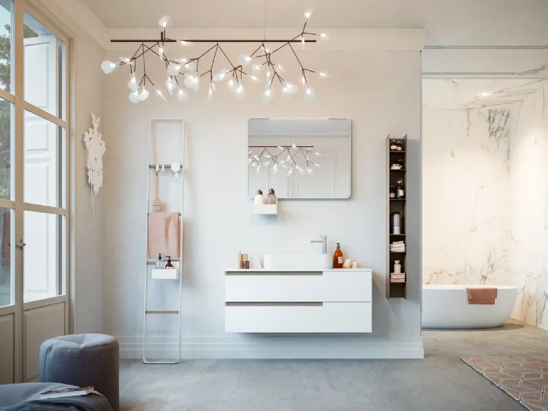 Mobile da Bagno Urban Bianco Opaco di Artesi