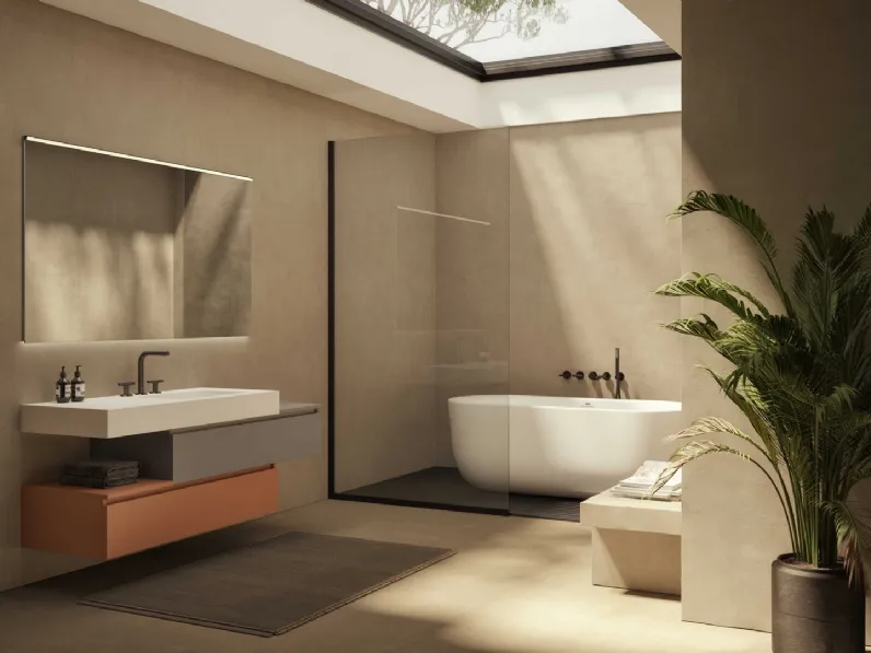 Mobile da Bagno sospeso Volo Evolution 07 di Arredoquattro