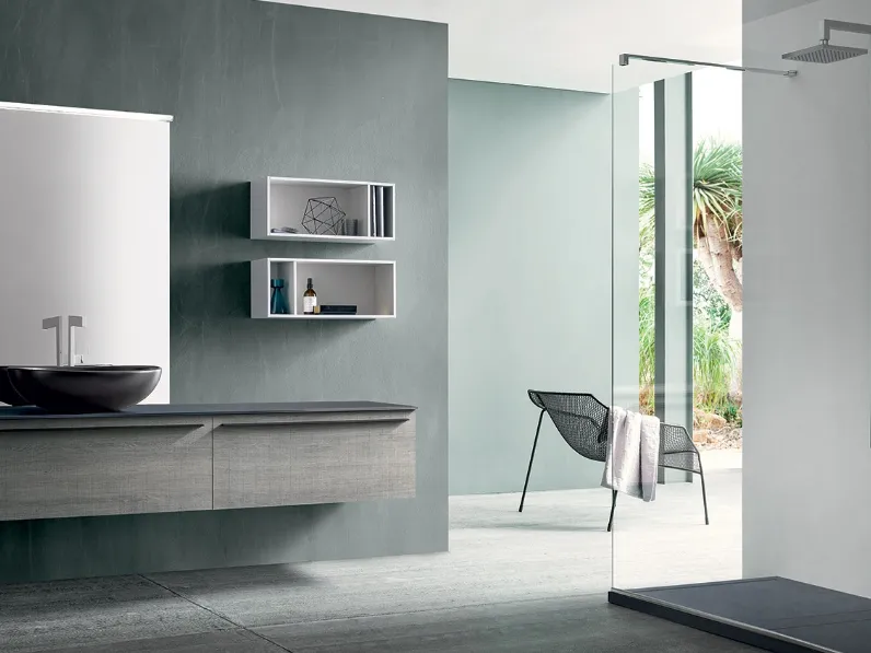 Colonna Doccia Wall Quadra di Idealbagni