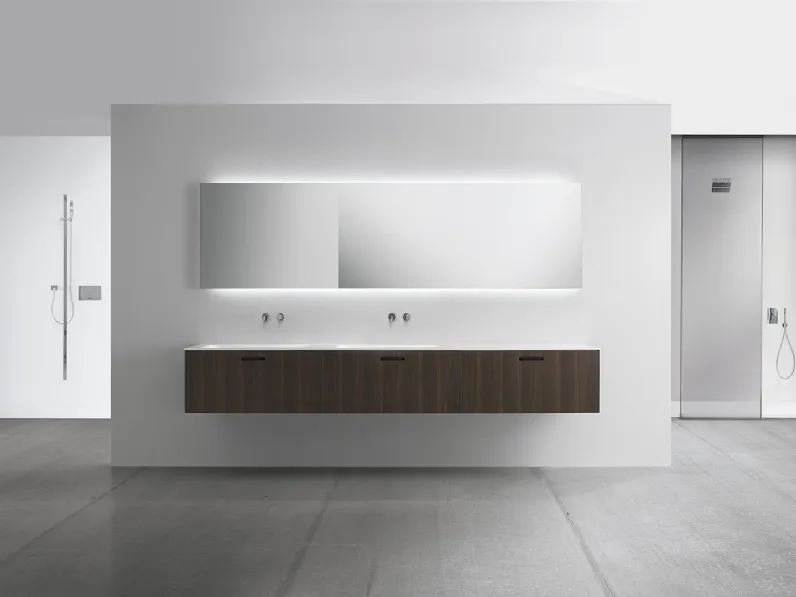 Mobile da Bagno moderno Wall Rovere Thermo di Casabath