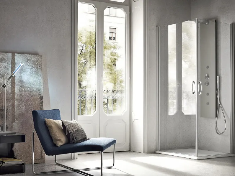 Colonna Doccia Wall Tonda di Idealbagni