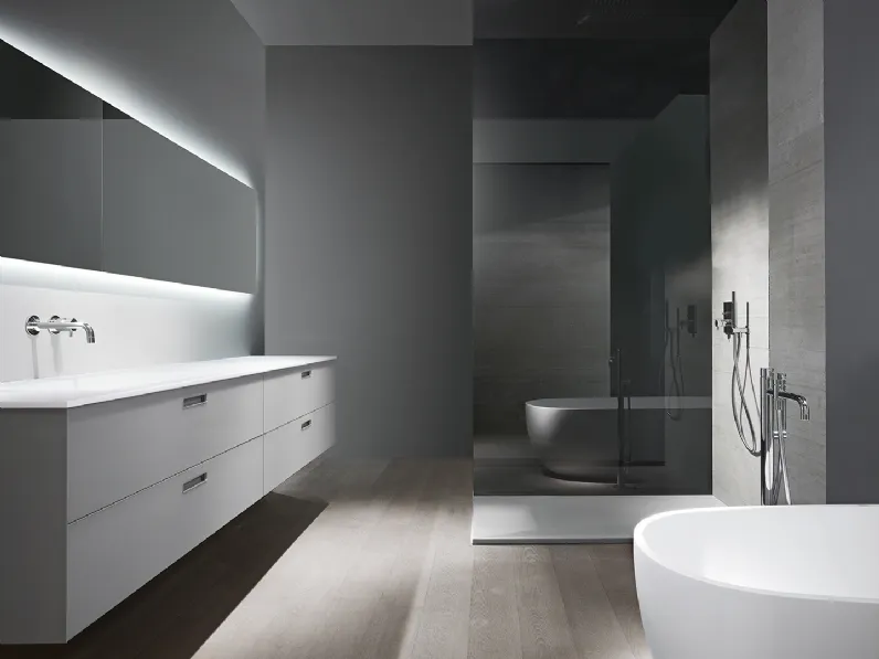 Mobile da Bagno Wall in vetro verniciato Londra di Casabath