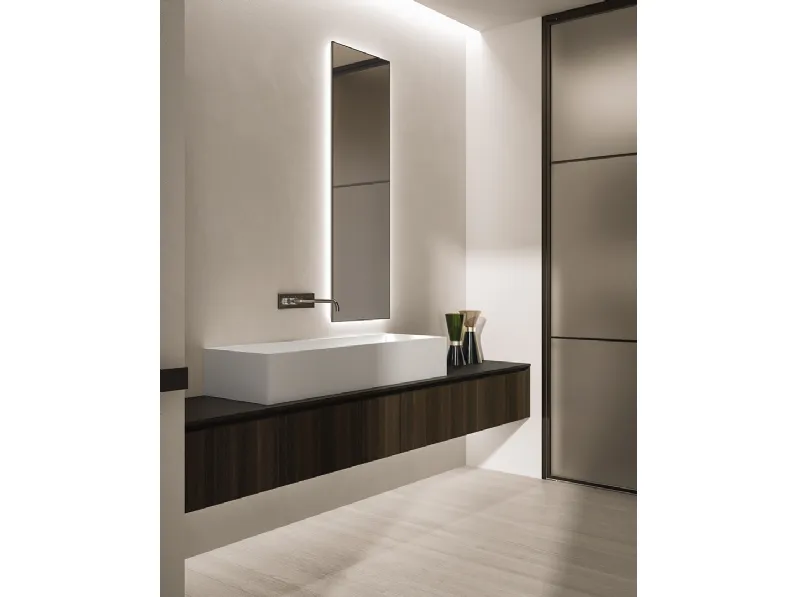 Mobile da Bagno sospeso Zero 15 Rovere Thermo di Casabath