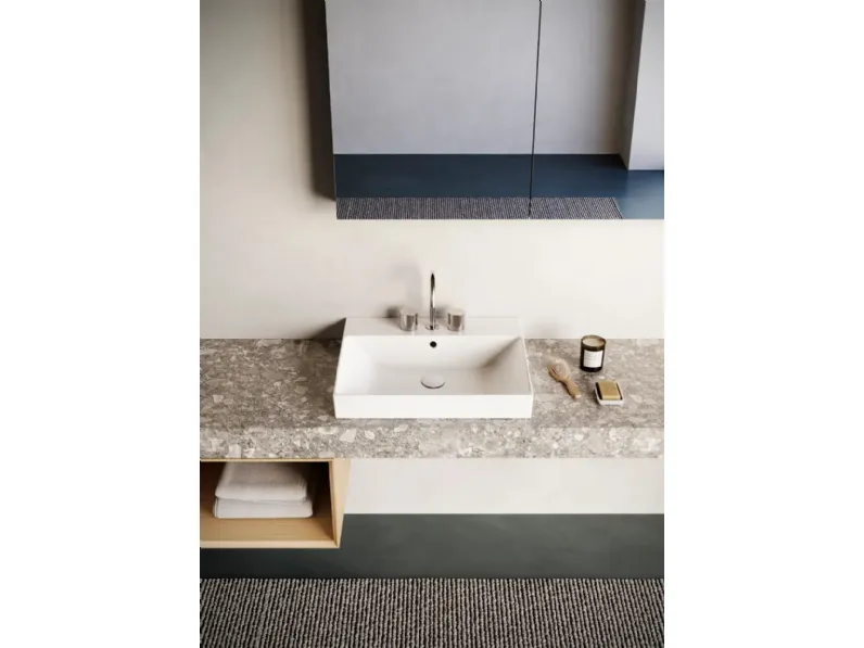 Lavabo Zero a incasso di Ceramica Catalano