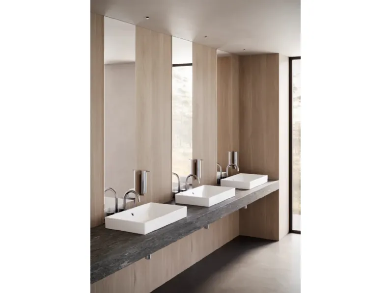 Lavabo Zero a incasso di Ceramica Catalano