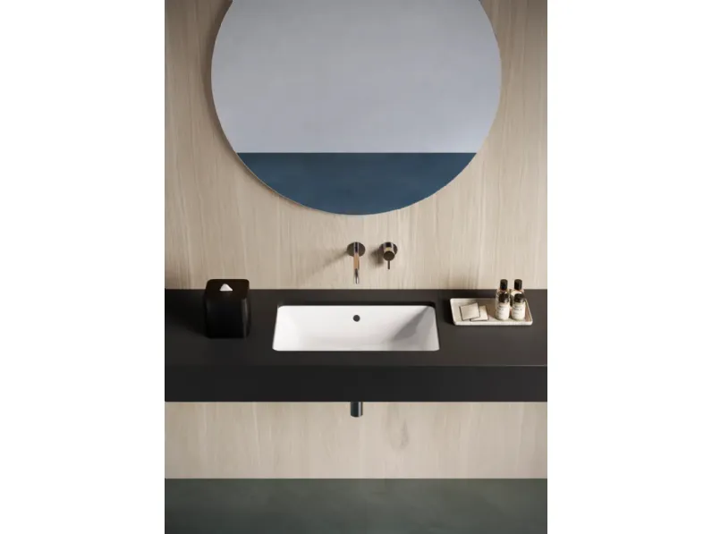 Lavabo Zero sottopiano di Ceramica Catalano