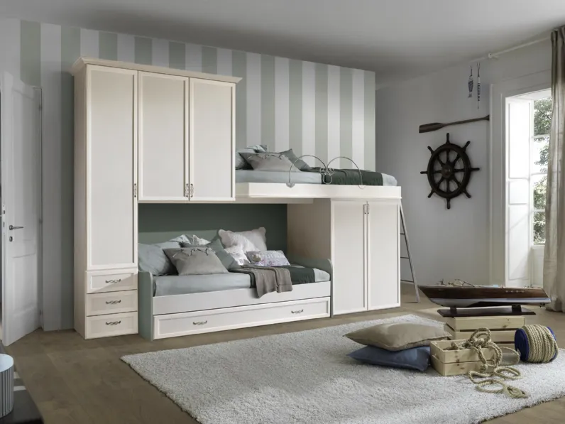 Cameretta a soppalco Afrodite AF12 di MCSMobili