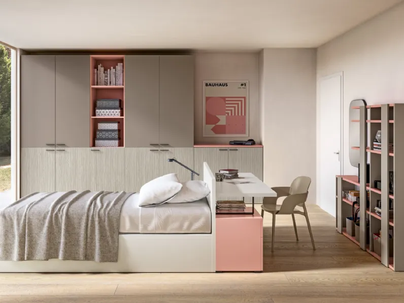 Cameretta per ragazzi Generazione Z 205 di Zg Mobili