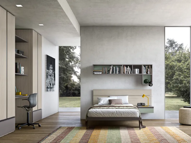 Cameretta per ragazzi Generazione Z 207 di Zg Mobili