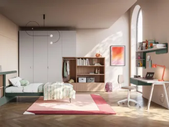 Cameretta Letto a Terra 10