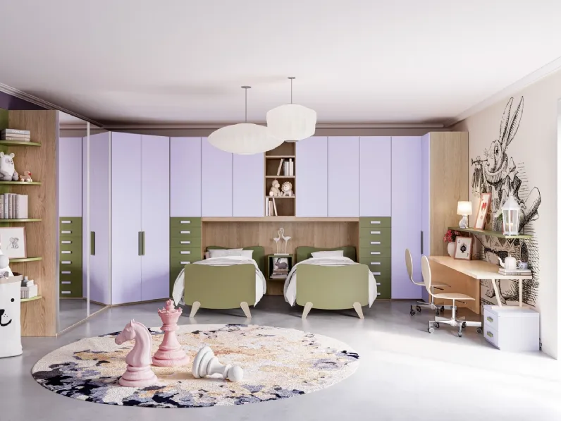 Cameretta a ponte Top CM 315 di Giessegi