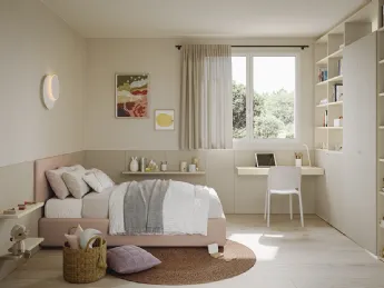 La cameretta Golf K101 di Colombini Casa unisce design funzionale e stile moderno per creare un ambi