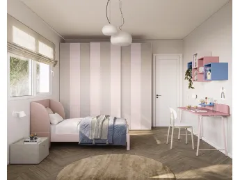 La cameretta Golf K115 di Colombini Casa è un'opera di design essenziale e funzionale.