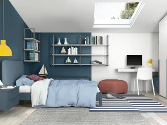 La cameretta Golf K118 di Colombini Casa offre un design moderno e funzionale.