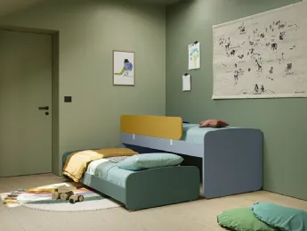 La cameretta Golf K126 di Colombini Casa unisce stile e funzionalità per una camera da letto moderna
