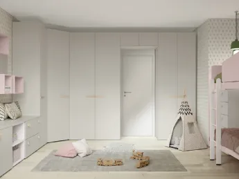 Cameretta Golf K132: design essenziale e funzionale per una stanza moderna e accogliente.