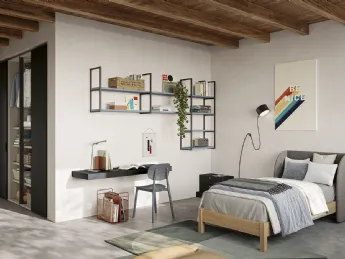 La cameretta Golf Y113 di Colombini Casa unisce design e funzionalità.