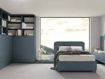 La cameretta Golf Y115 di Colombini Casa è un'opera di design funzionale ed elegante.