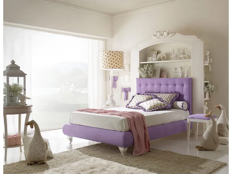 Cameretta classica per ragazze Happy Night 302 di Ferretti e Ferretti