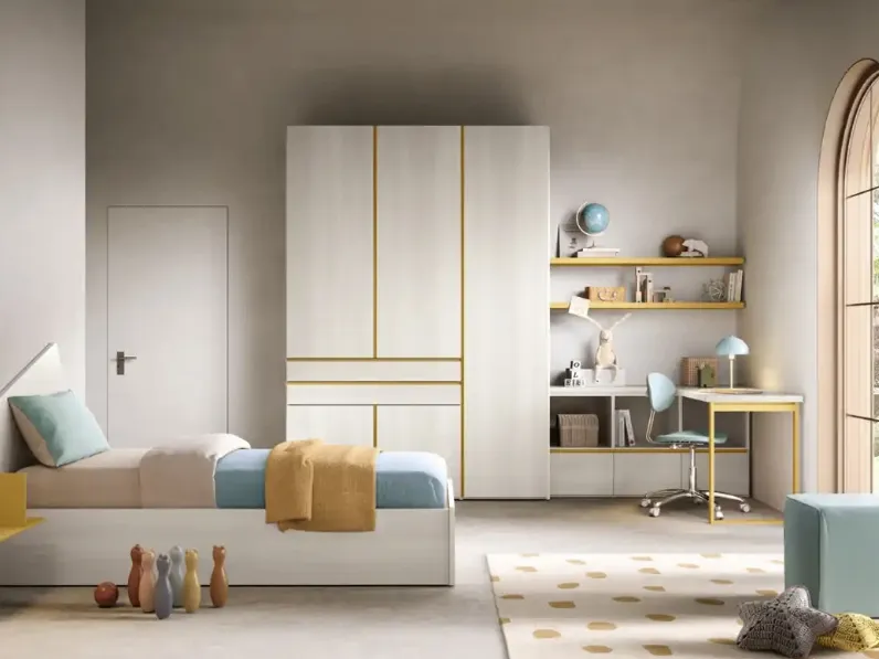 Cameretta componibile K113 di Moretti Compact Camerette