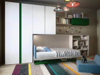 La cameretta Kali Board 03 di Clei offre uno stile moderno e funzionale per ogni ambiente.