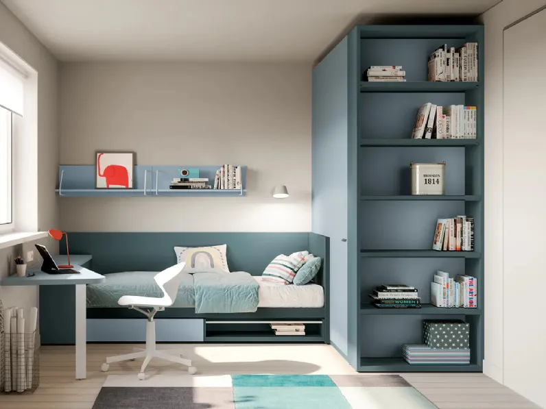 Cameretta Layout 09B di Doimo Cityline