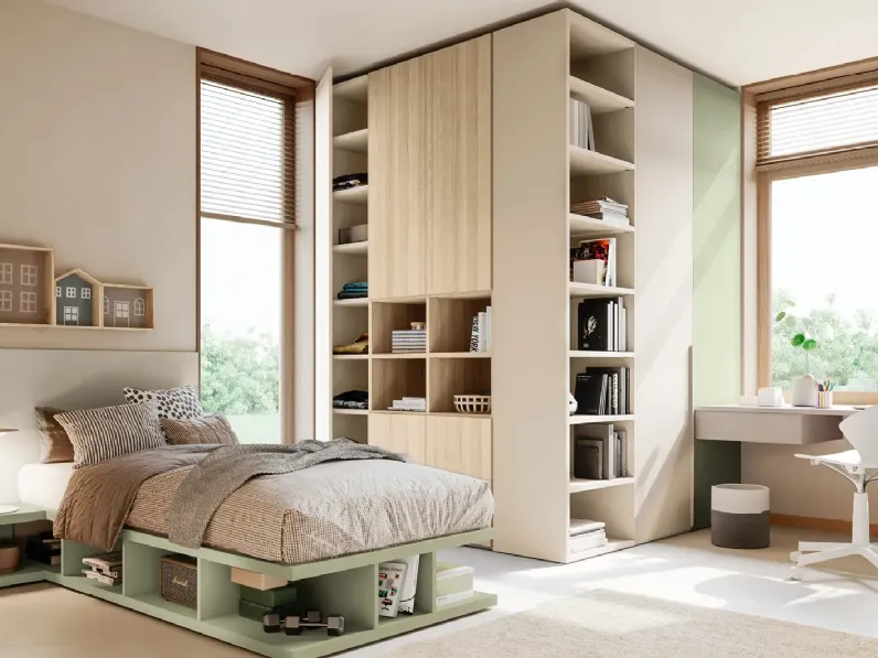 Cameretta Layout 14A di Doimo Cityline