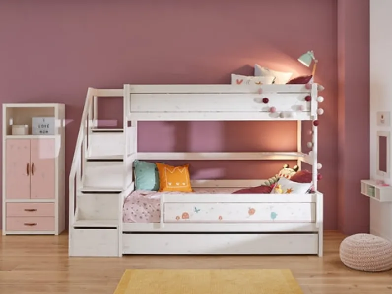 Cameretta Letti a Castello & Scala Step di Lifetime Kidsroom