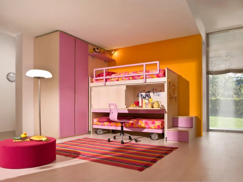 Cameretta a soppalco Life System 10 di Marzorati