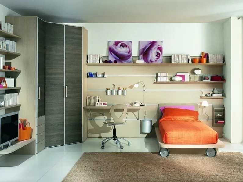 Cameretta componibile Max 03 di Sangiorgio