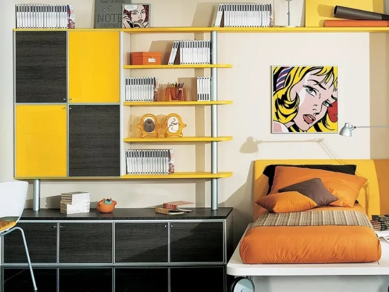 Cameretta componibile Max 04 di Sangiorgio