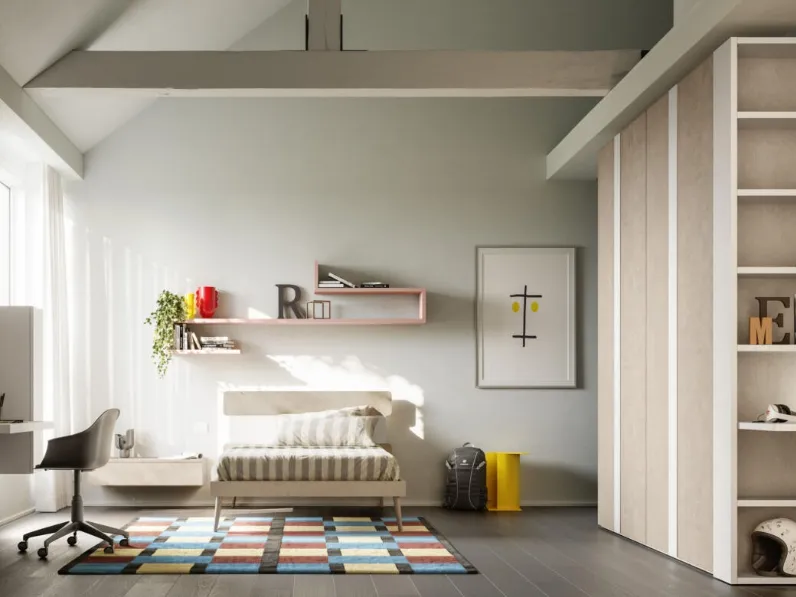 Cameretta Letto a Terra 18 di Mistral