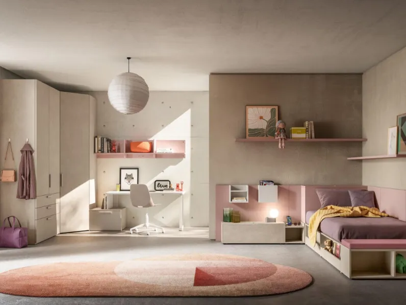 Cameretta Letto a Terra 26 di Mistral