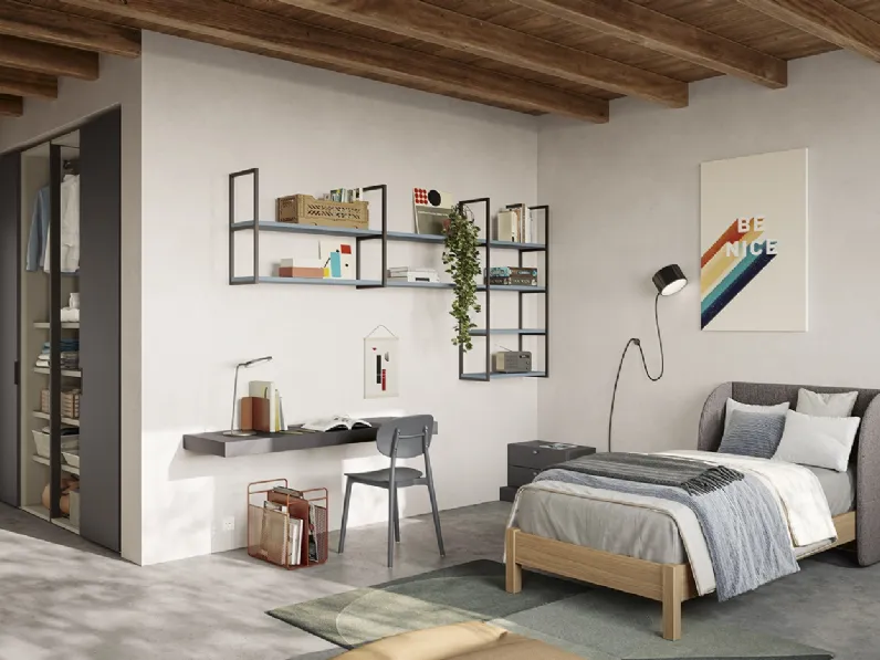 Cameretta Momenti 03 Y10 di Febal Casa