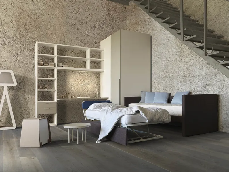 Cameretta Natural Composizione 07 con divano letto di Granzotto