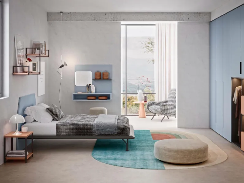 Cameretta componibile Next 01 di Corazzin