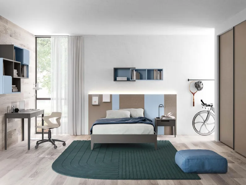 Cameretta componibile Next 03 di Corazzin