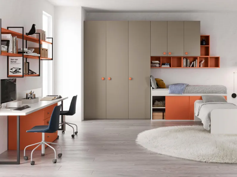 Cameretta a ponte Next 06 di Corazzin