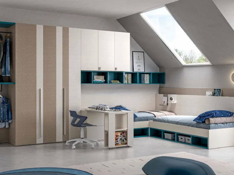 Cameretta a ponte Next 11 di Corazzin