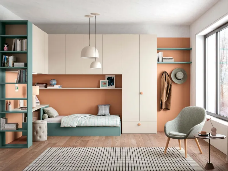 Cameretta a ponte Next 14 di Corazzin