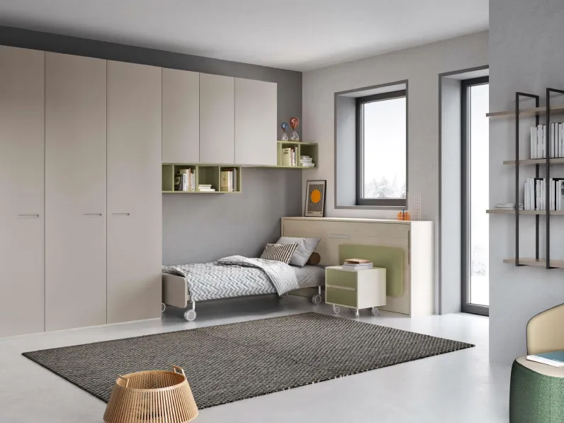 Cameretta a ponte Next 21 di Corazzin