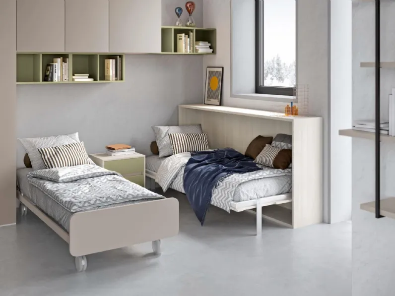 Cameretta a ponte Next 21 di Corazzin