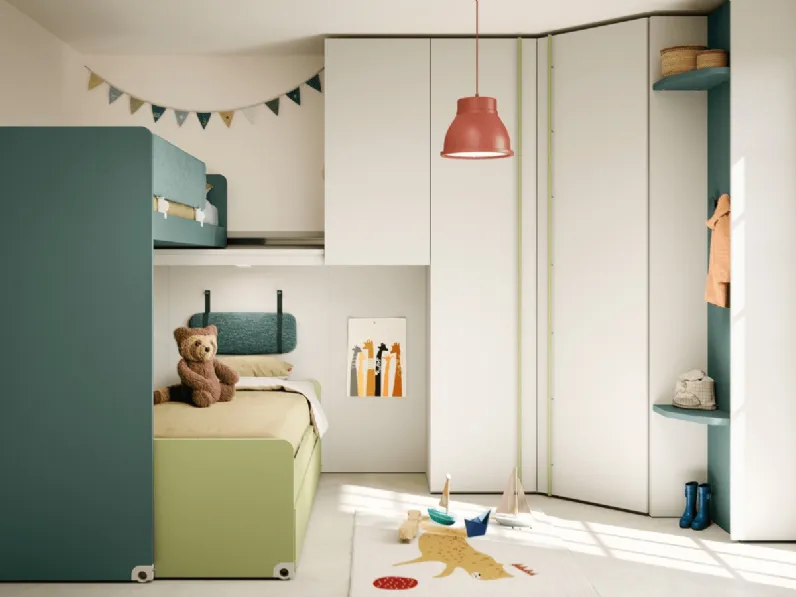 Cameretta Kids Space 02 di Nidi