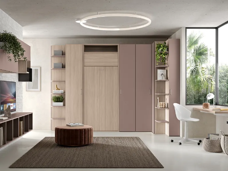 Cameretta salvaspazio Omnia 6-04 di MCSMobili