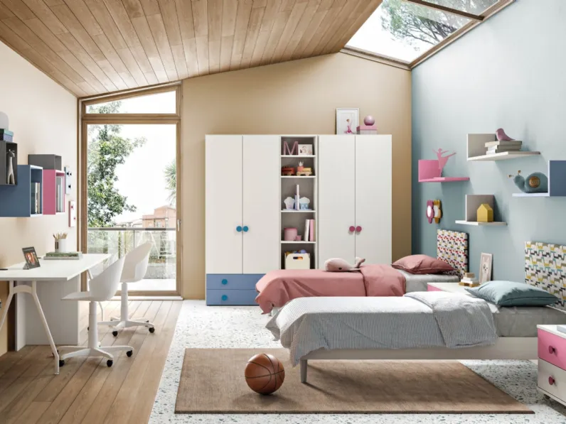 Cameretta componibile Omnia 6-19 di MCSMobili